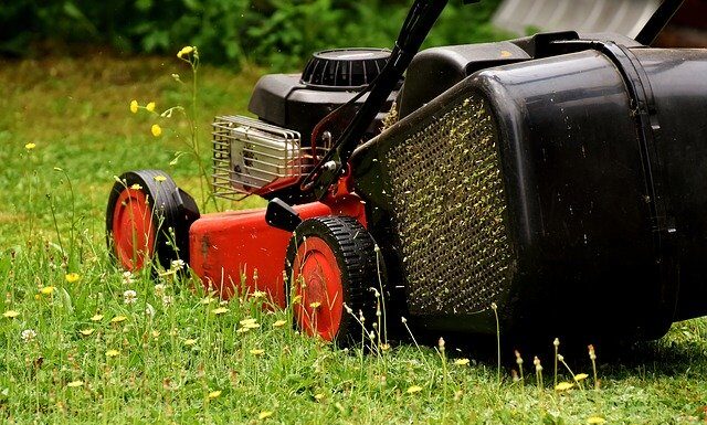 czy można kosić mokrą trawę